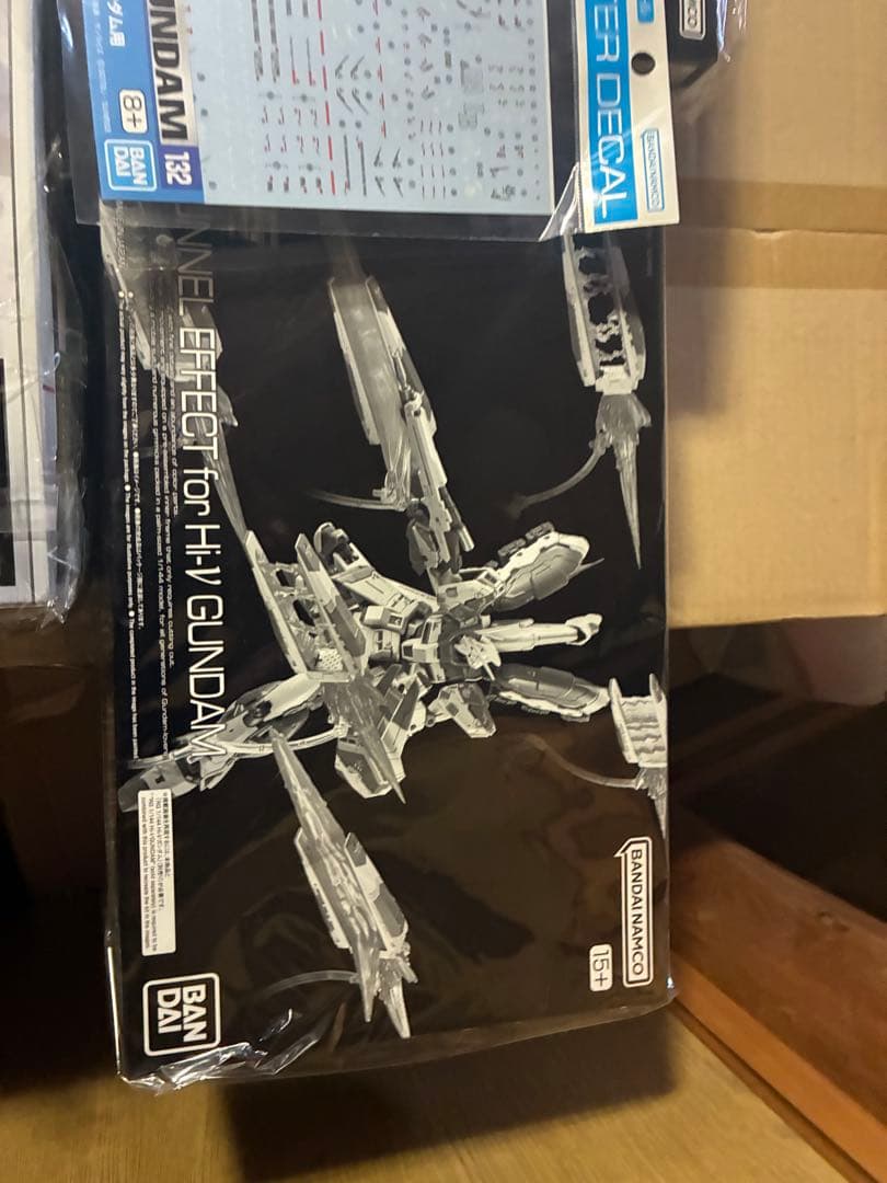 RGHi-νガンダム チタニウムフィニッシュメガバズーカエフェクトデカールセット
