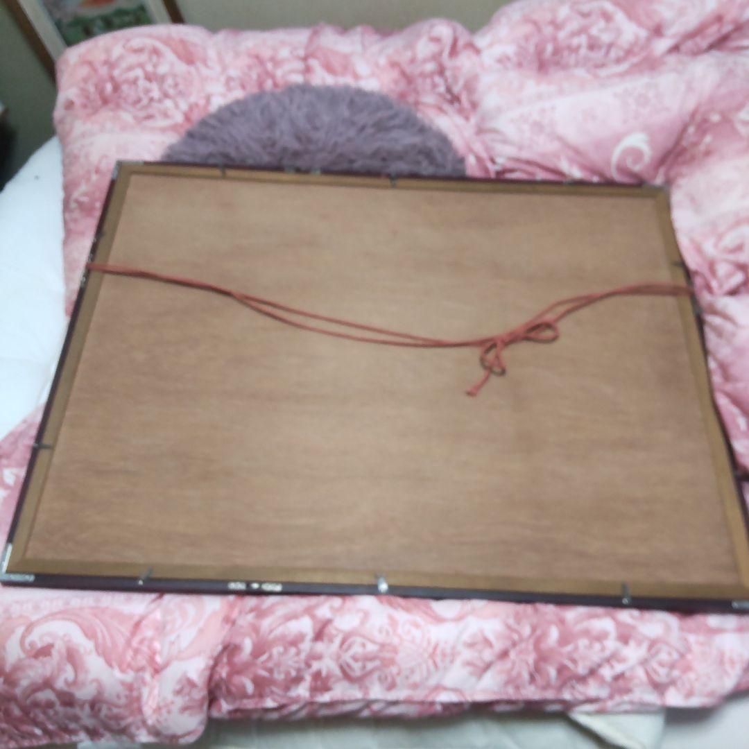 12月セール 版画絵額 孫お休みなさい - メルカリ