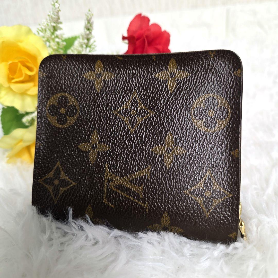 良品]ルイ ヴィトン コンパクトジップ モノグラム 折り財布 - メルカリ