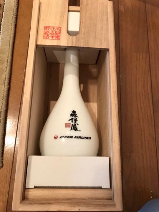 森伊蔵 JAL15周年記念 レア鶴首スペシャルボトル 芋焼酎 25度 600ml