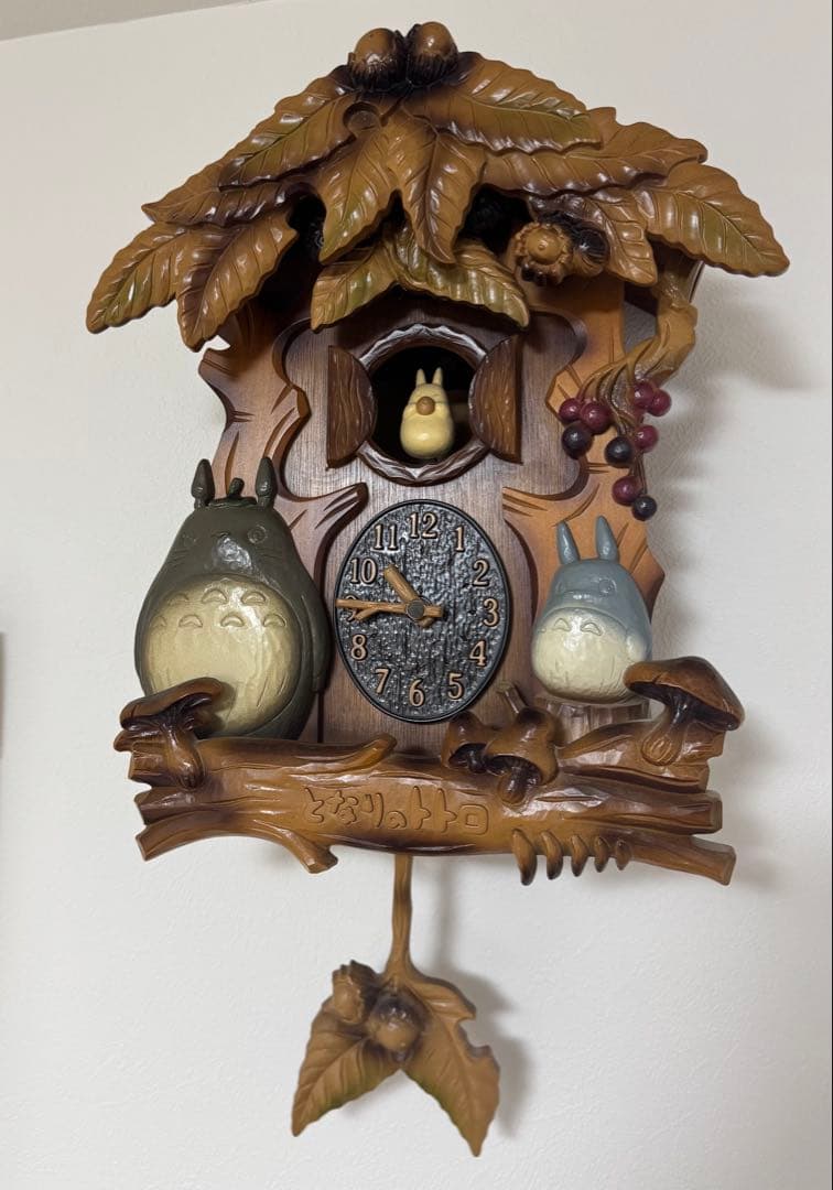 トトロ　振り子時計　ジブリ