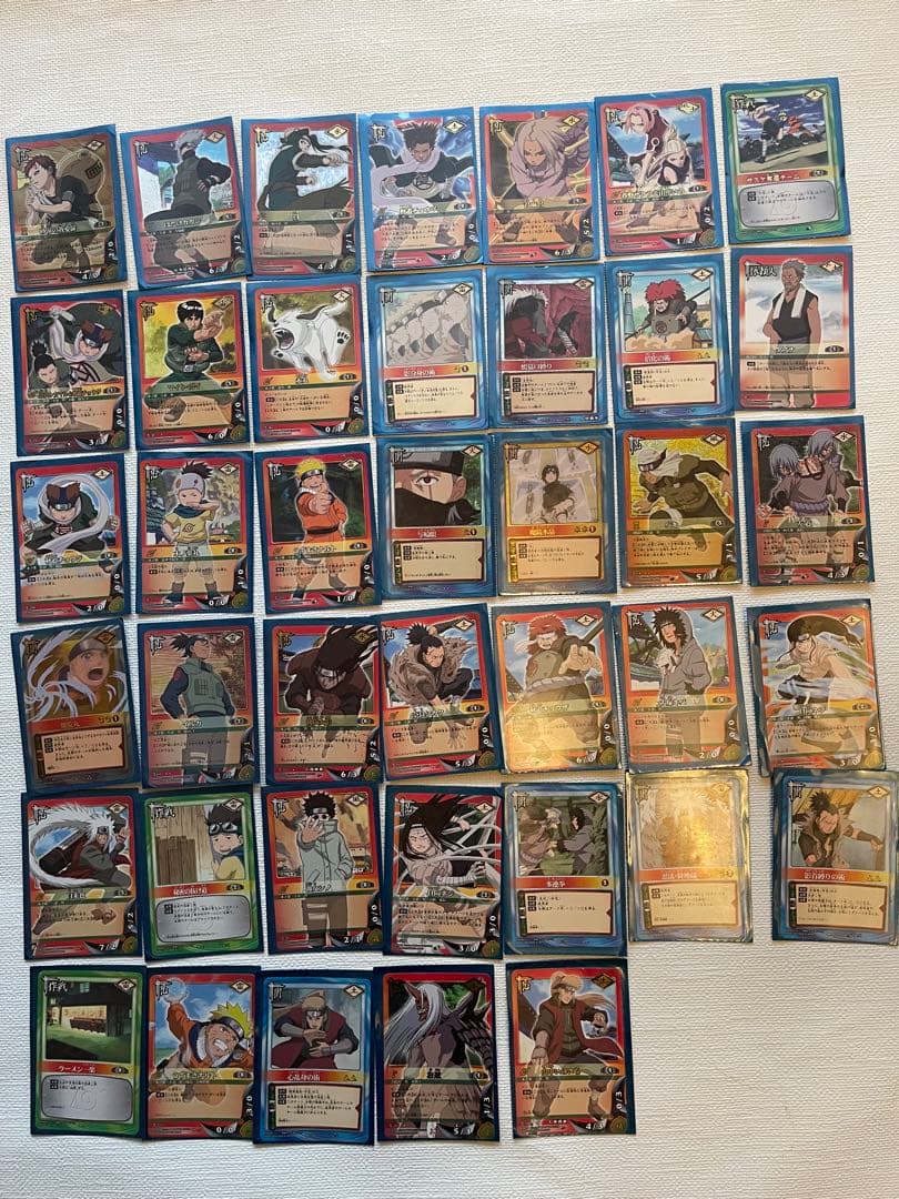NARUTO CARDGAME などのカード500枚以上　シール　おもちゃ