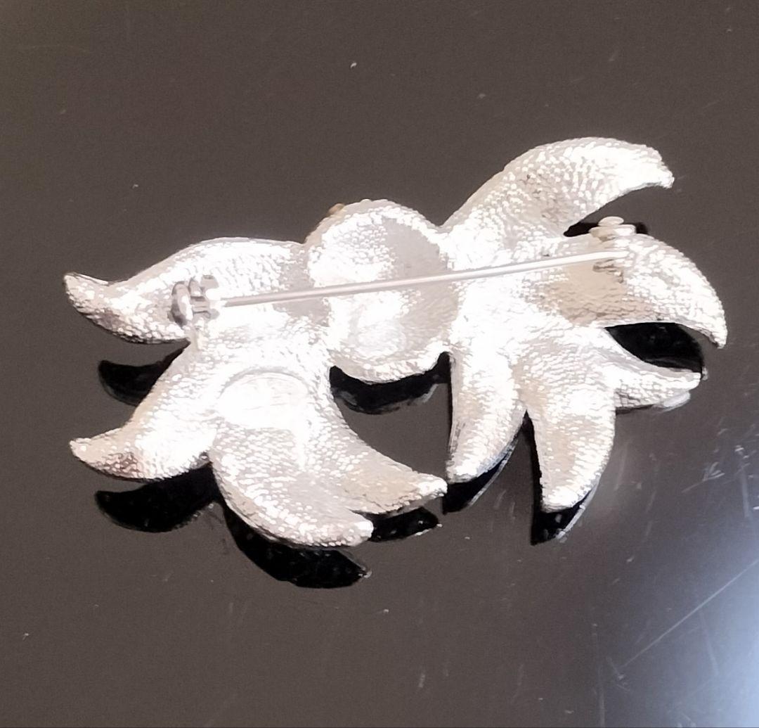 超美品✨《JS PARIS》✨ヴィンテージ ジュエリー レトロ リボン♡ブローチ