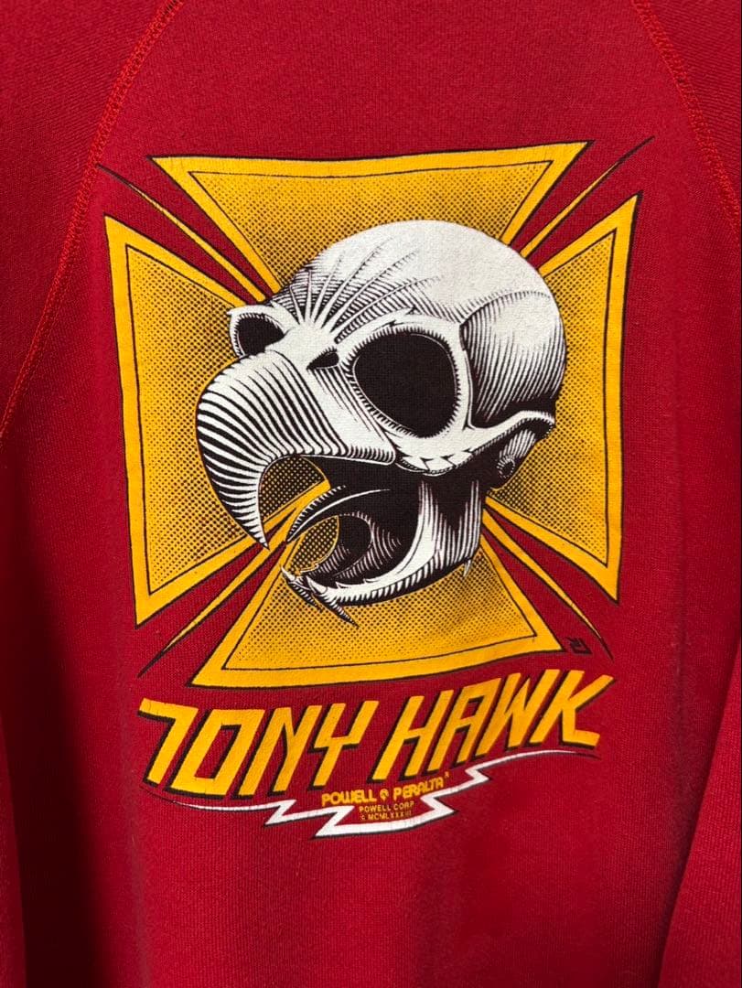 レア☆ パウエルペラルタ　トニーホーク 80　袖プリ　ゴールデンサイズXL