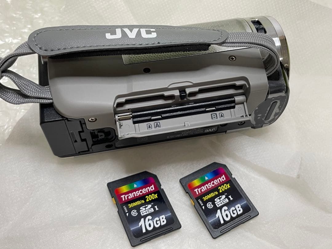 動作確認済】JVC Everio GZ-HM133-S 本体 箱 付属品