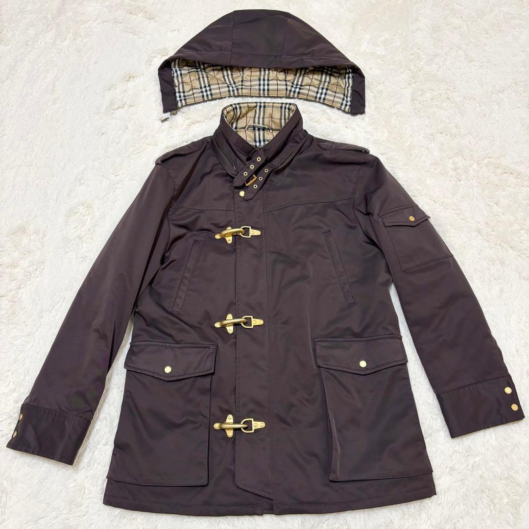 極美品】バーバリーブラックレーベル ファイヤーマンジャケット ノバ