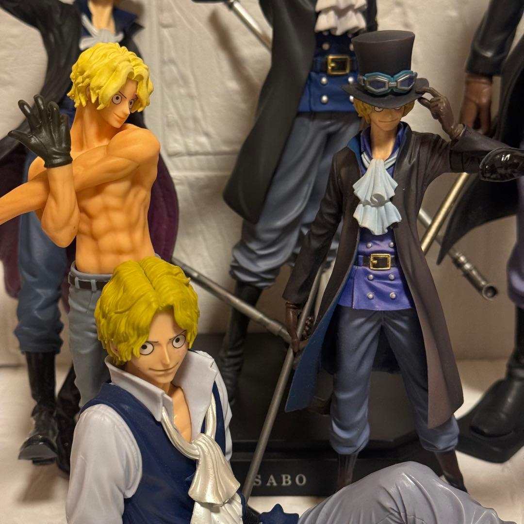 ワンピース サボ フィギュア まとめ売り 9体 - メルカリ