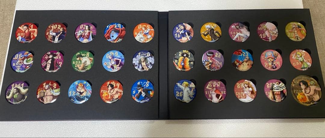 とるパカ！　ワンピース　20周年記念　アニバーサリー　缶バッジコンプリートセット