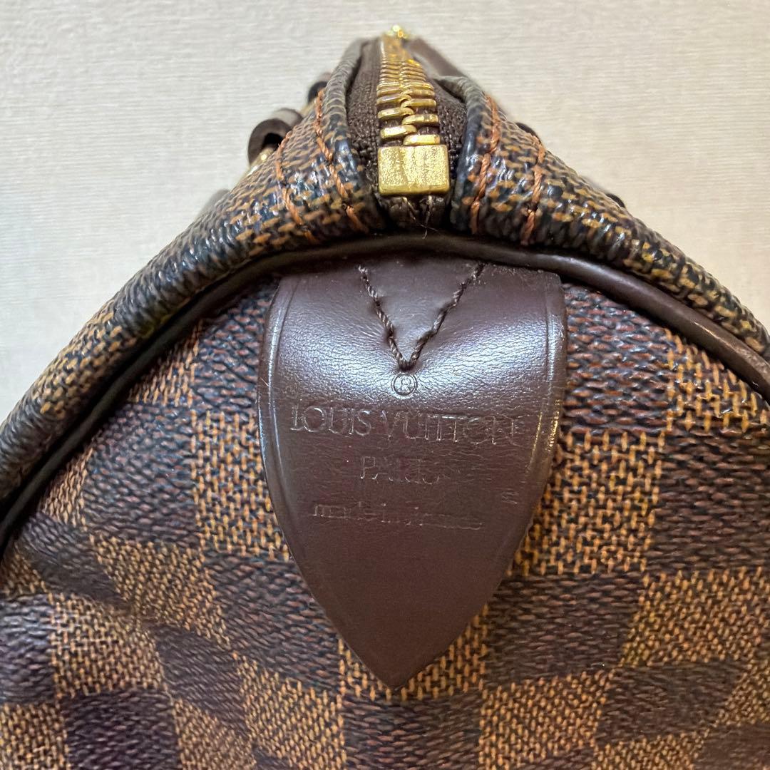 【値下げ】美品 LOUIS VUITTON ダミエ スピーディ25 ハンドバッグ