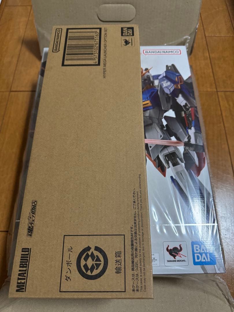 L BUILD メタルビルド　Zガンダム　ハイパー・メガ・ランチャー付き