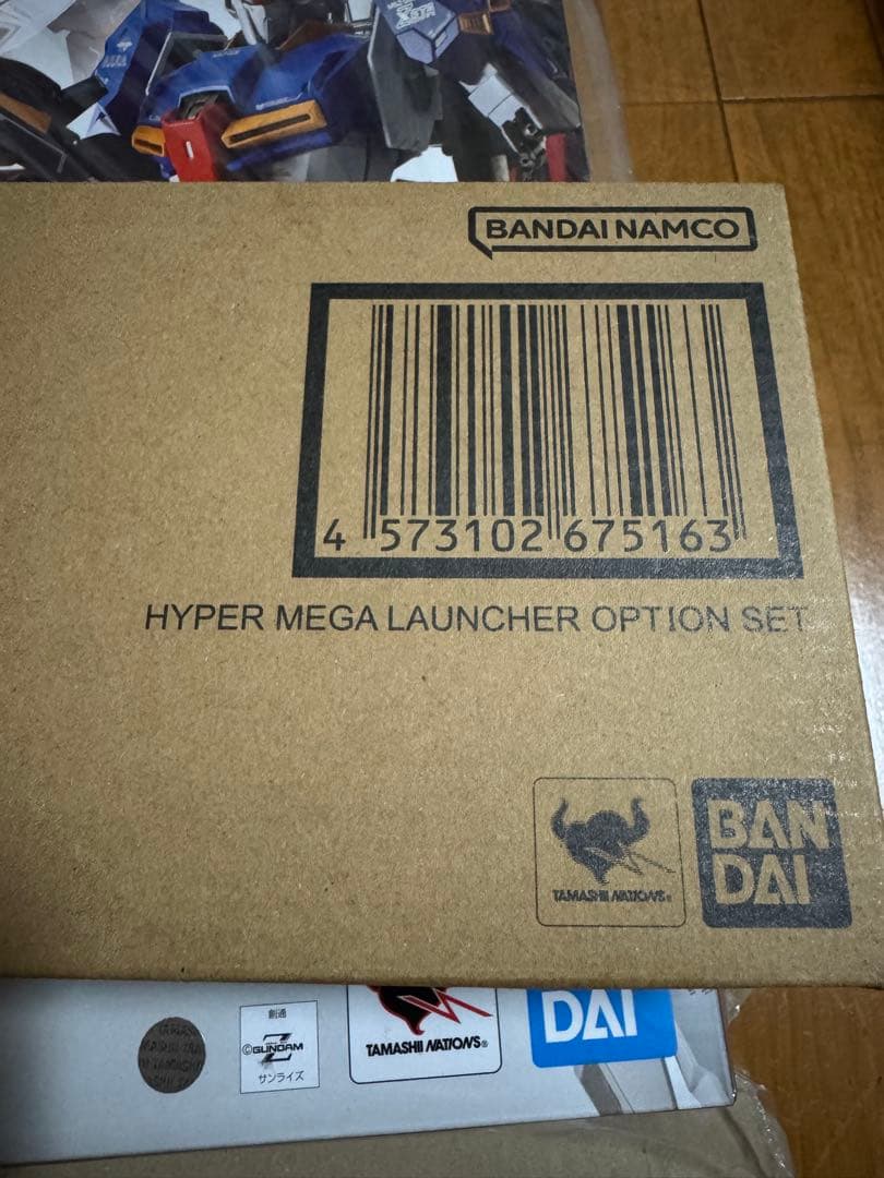 L BUILD メタルビルド　Zガンダム　ハイパー・メガ・ランチャー付き