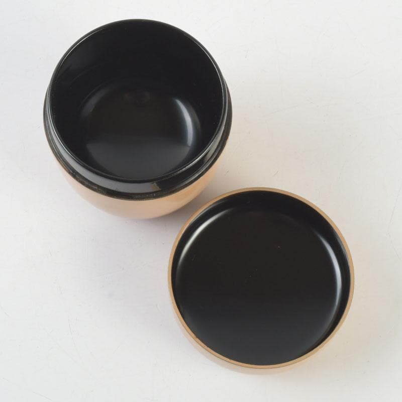 茶道具 越前蒔絵師 宮田宗景作 金蒔絵 棗 共箱 V 9838 - メルカリ