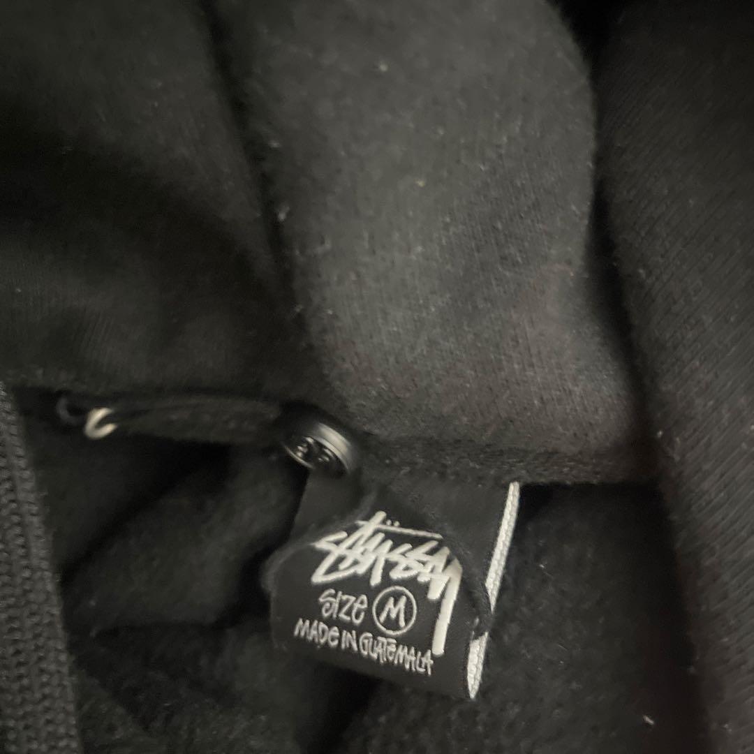 stussy ステューシー　 ブラック　パーカー　Mサイズ
