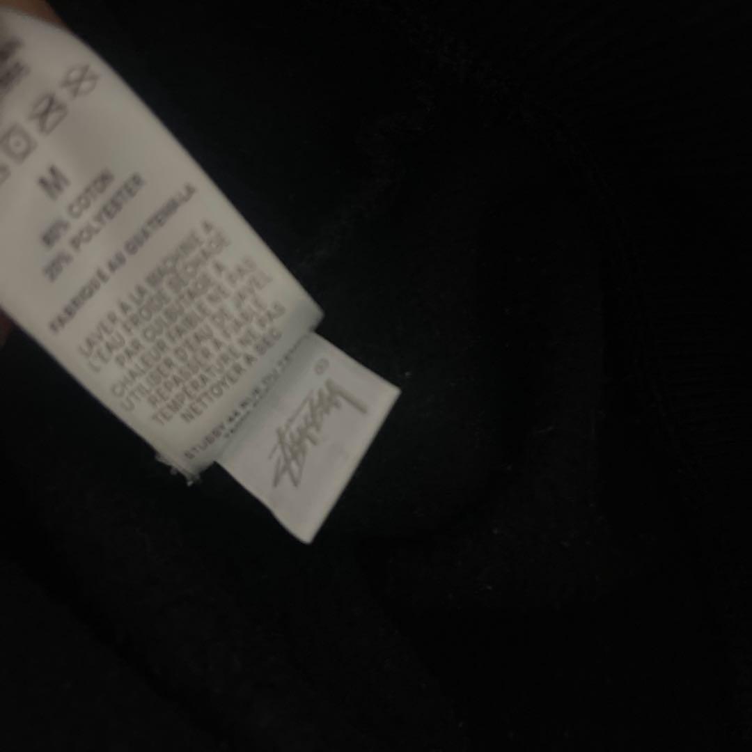 stussy ステューシー　 ブラック　パーカー　Mサイズ