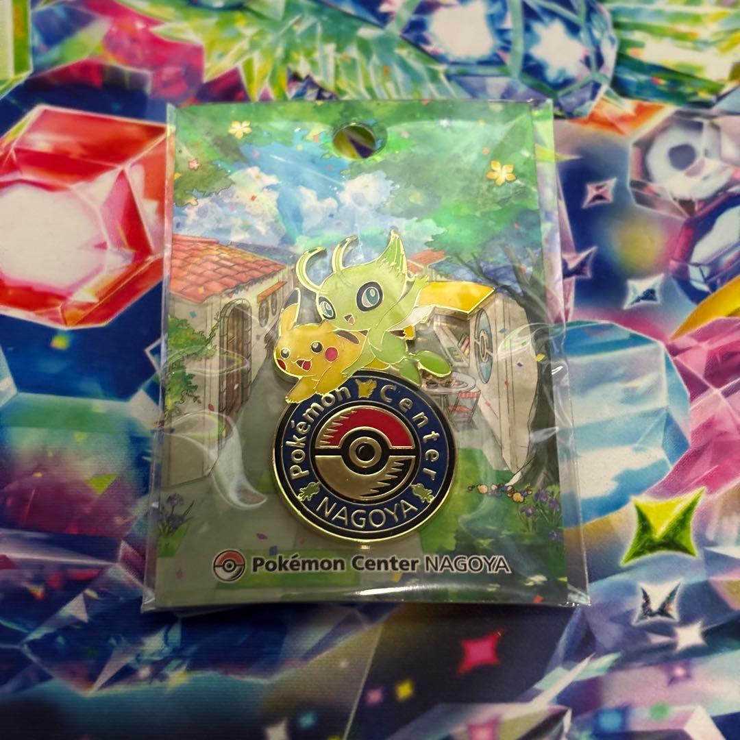 限定品】ポケモンセンター ナゴヤ 名古屋 セレビィ ロゴピンズ 新品