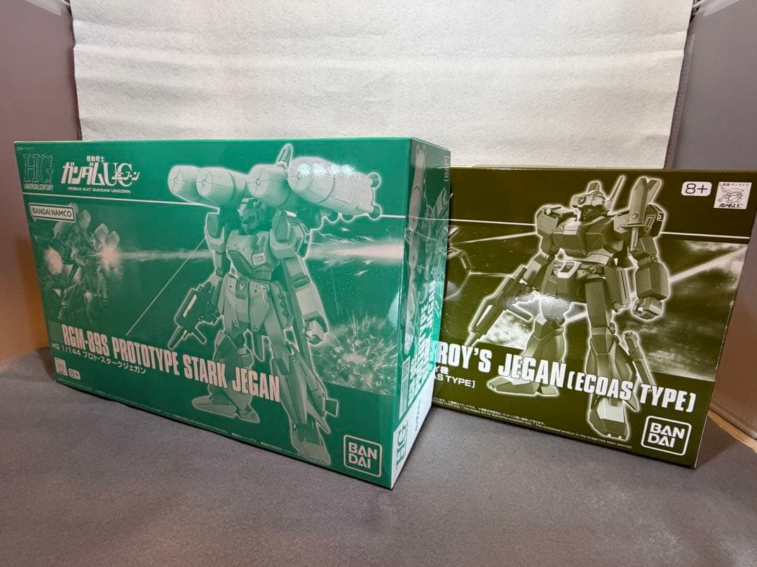 HGUC 1/144 プロト・スタークジェガン&ジェガンコンロイ機&デカール
