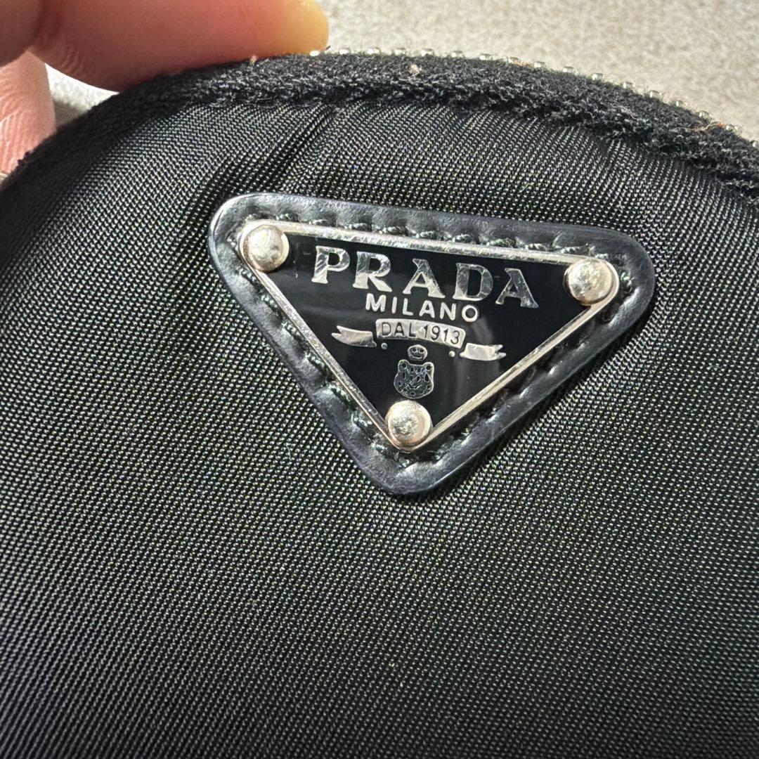 PRADA ポーチ ナイロン ミニ ポーチ ナイロン ブラック