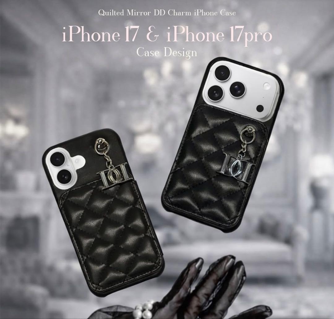 Darich♡キルティングミラーDDチャームiPhoneケース♡17pro - メルカリ