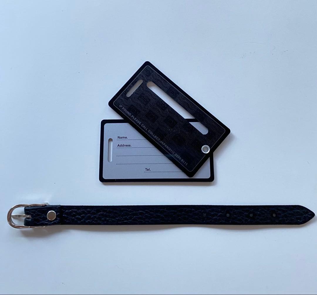 未使用】AMEXブラックカード荷物用ラゲージタグ センチュリオン ノベルティ