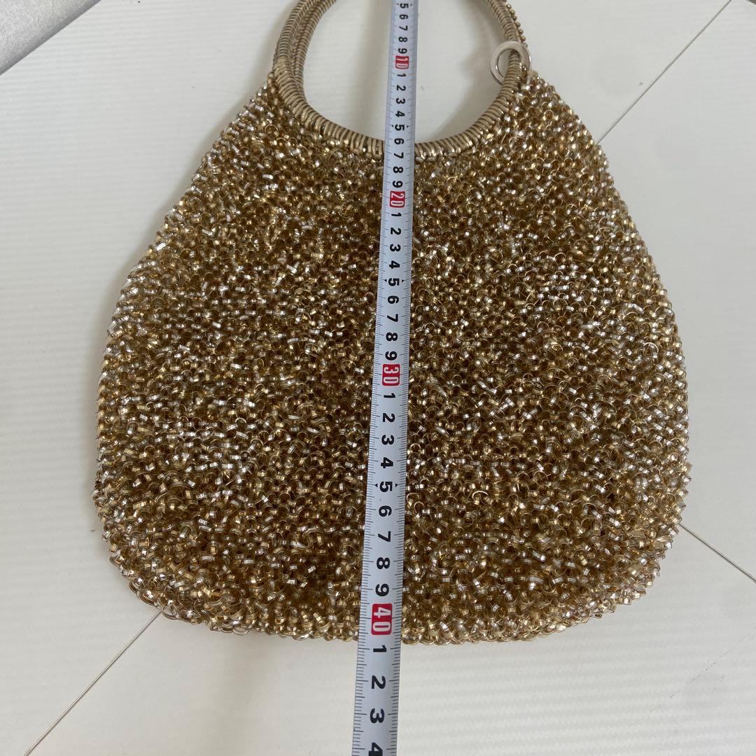 美品⭐️アンテプリマ　ワイヤーハンドバッグ　丸型　2点セット