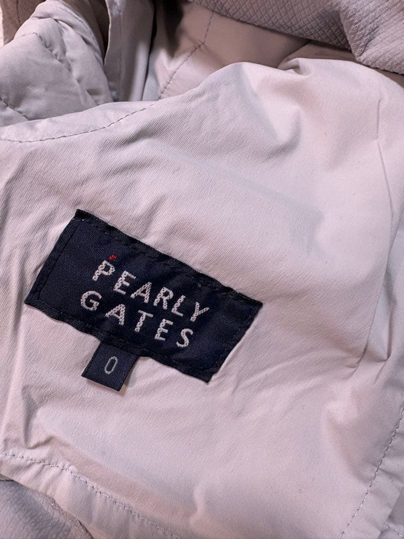 サイズ0 パーリーゲイツ 中綿 スカート グレー