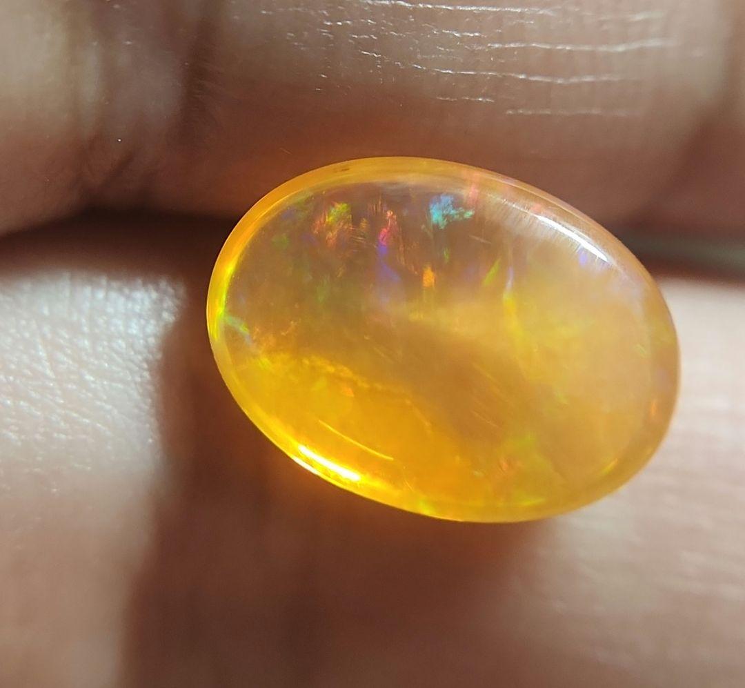 高品質天然ファイアーオパール 3.405ct