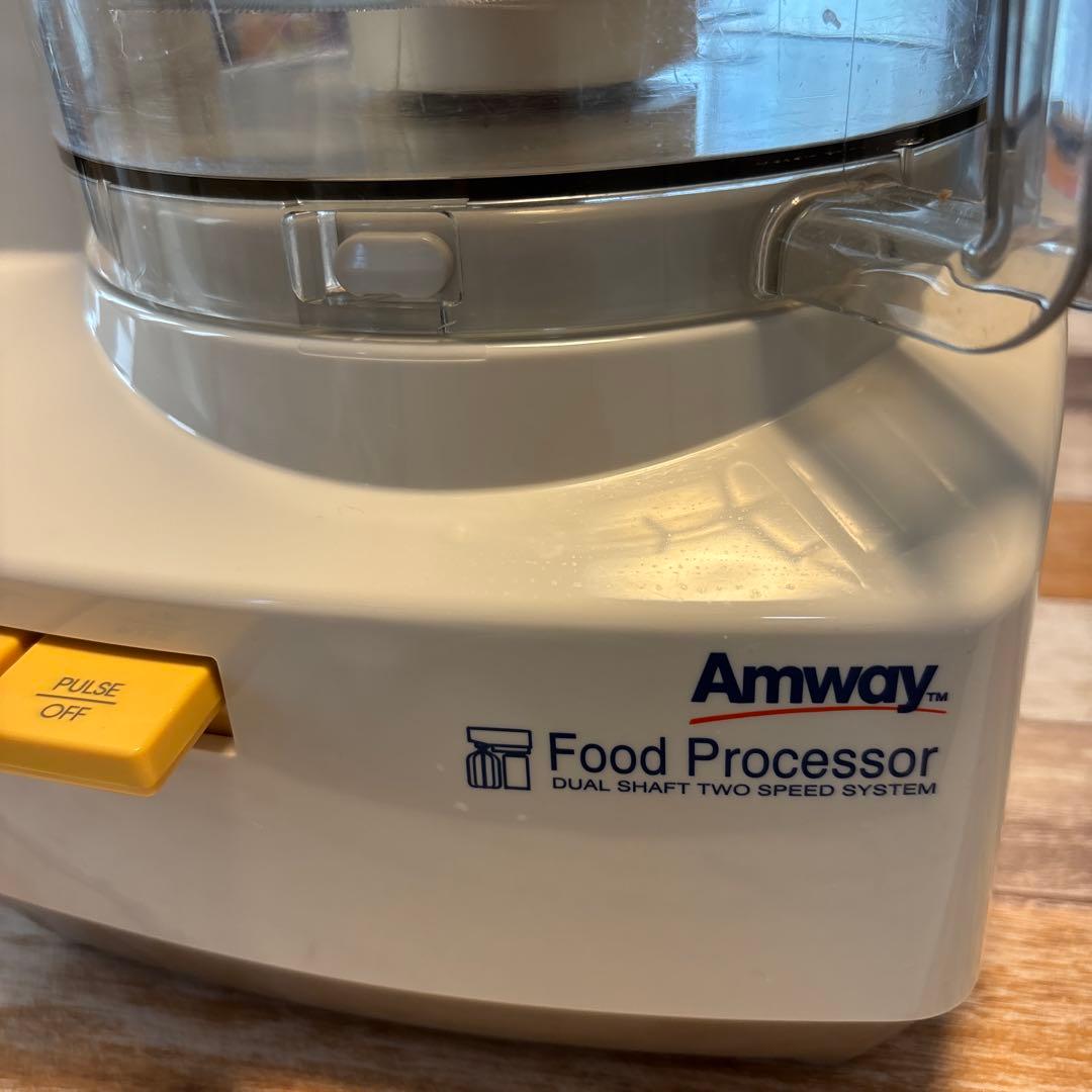 amway フードプロセッサー 2018年製 - メルカリ