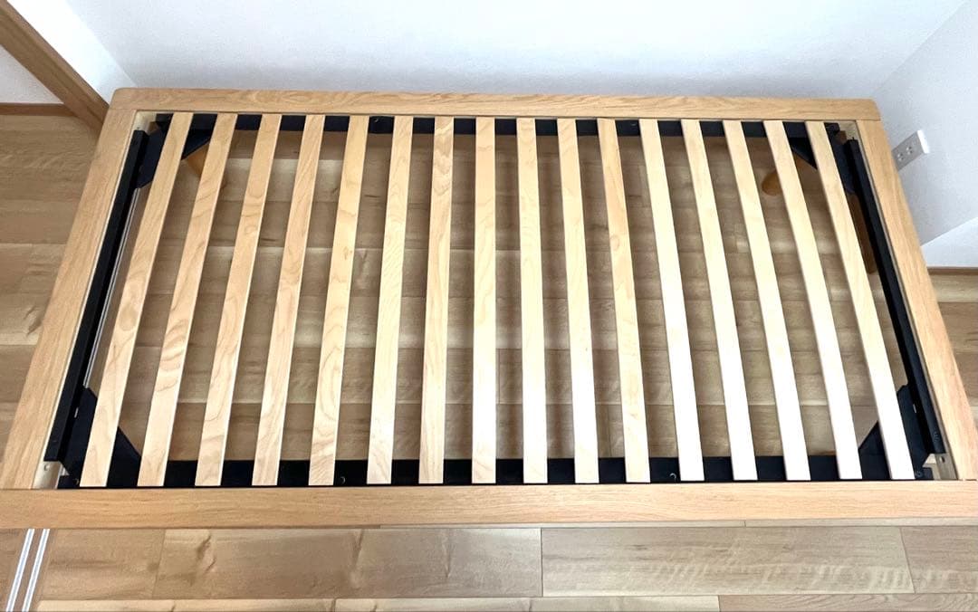 無印良品　木製ベッドフレーム　オーク材　シングル　即購入OK