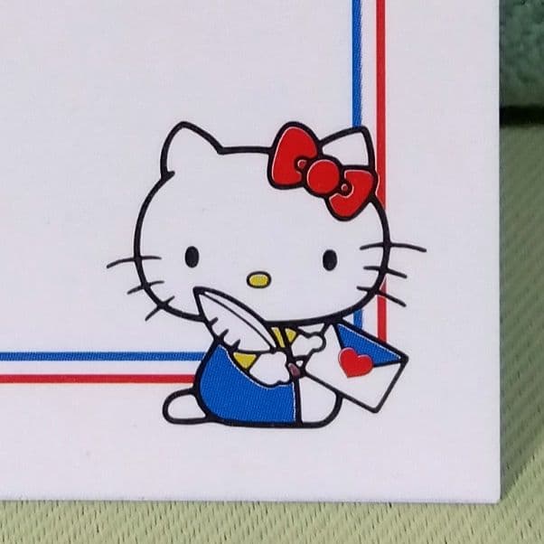 ハローキティ メッセージカード 1977年(復刻版) '21 SANRIO レア