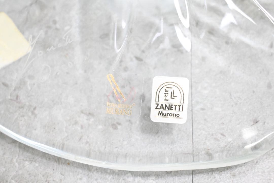 極美品】Zanetti Murano ザネッティ ムラーノガラス 220万 鷲