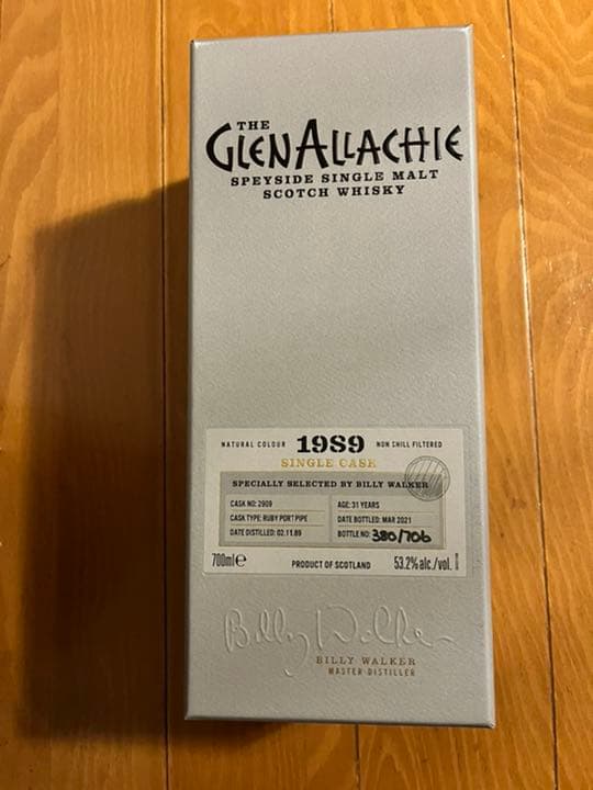 グレンアラヒー 1989 シングルカスク 31年