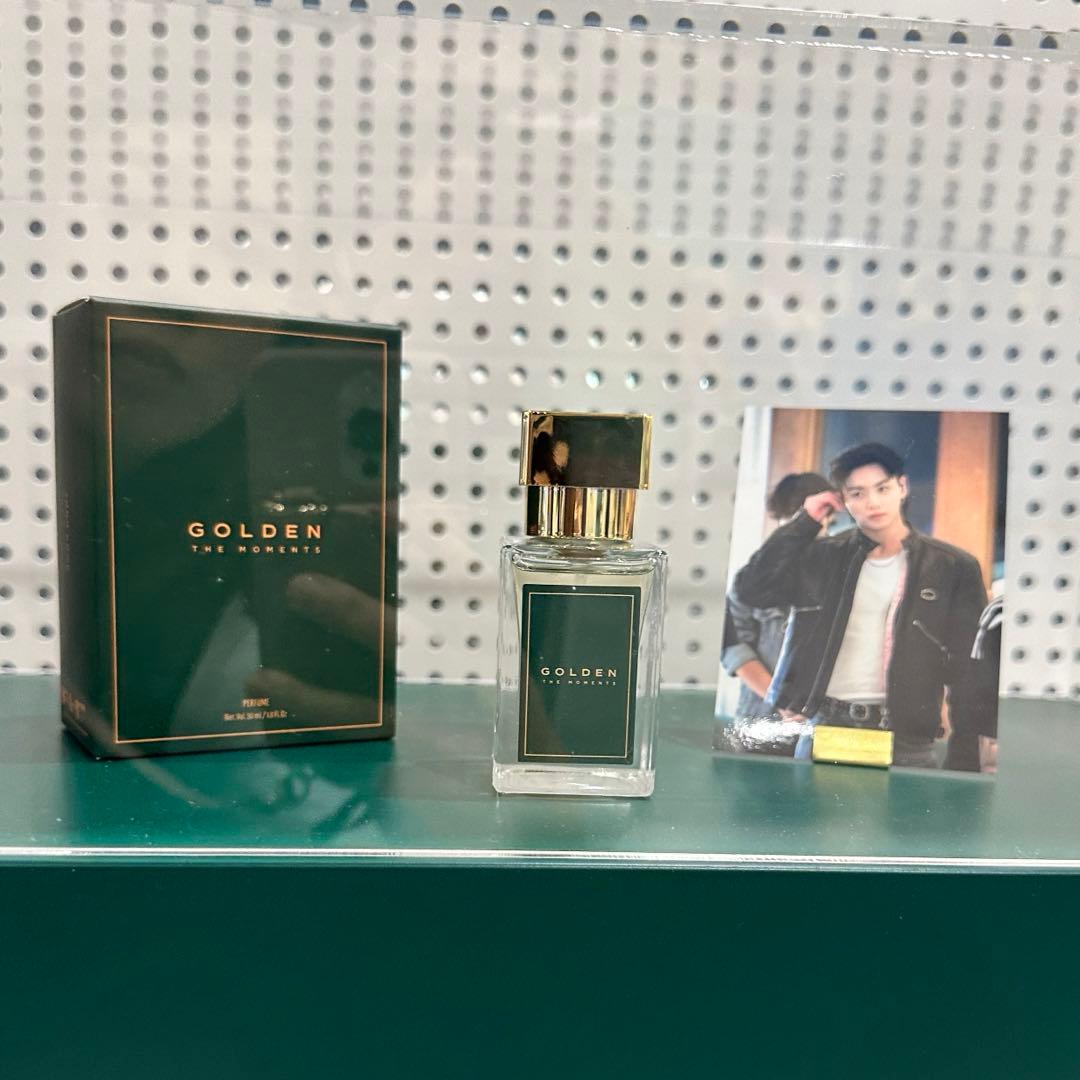 BTS ジョングクGOLDEN ソウル展示会 香水特典トレカ付パフューム