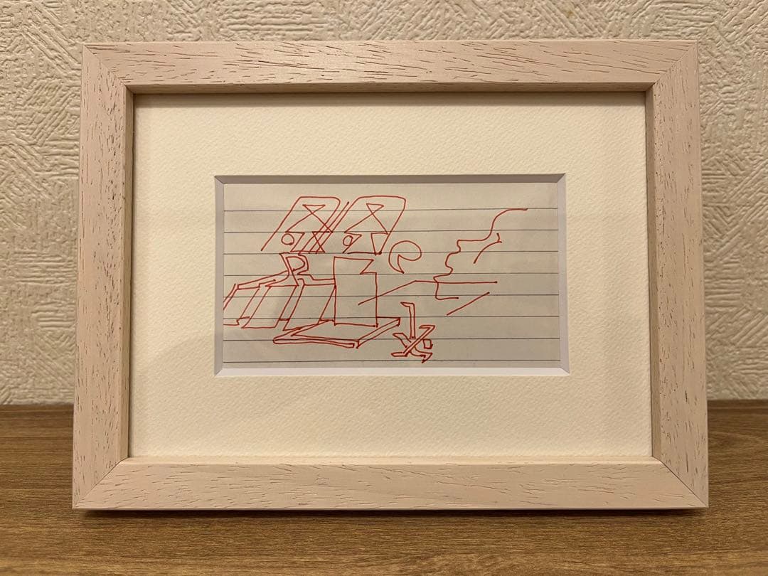 Mark Gonzales マークゴンザレス GONZ オリジナル原画　額付 Mark Gonzales マークゴンザレス GONZ オリジナル原画 額付 Mark