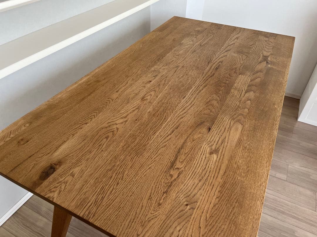 unico ADDAY 木製 ダイニングテーブル 150cm