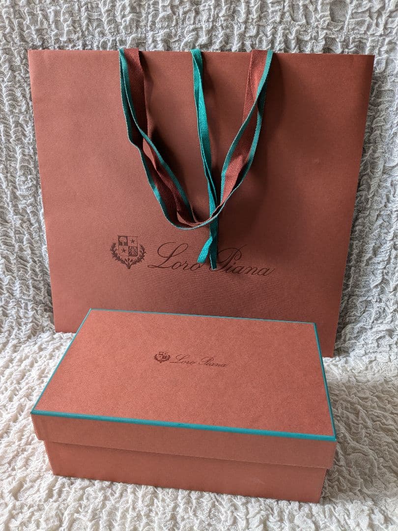 Loro Piana ロロピアーナ□靴箱 空箱＆紙袋 ショッパー - メルカリ