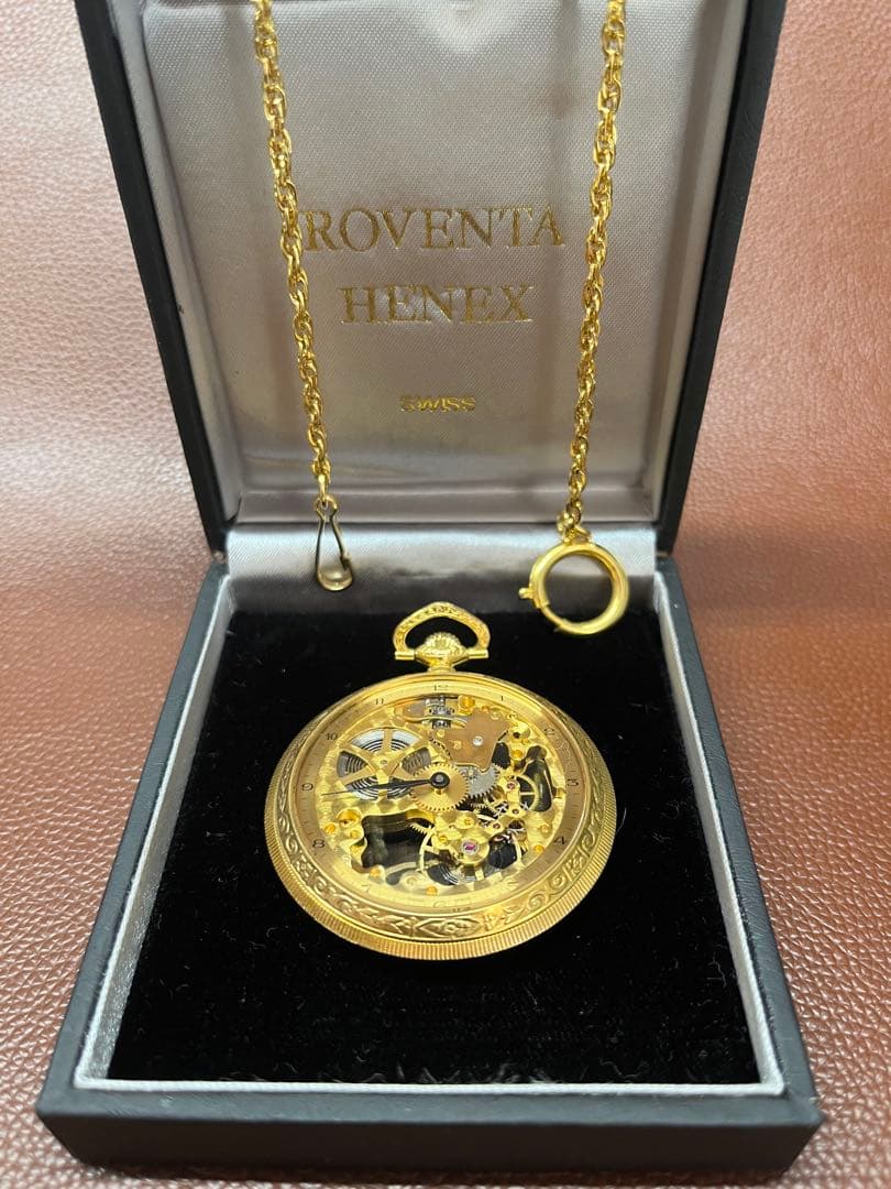 ロベンタへネックス懐中時計ROVENTA HENEX swiss 手巻き