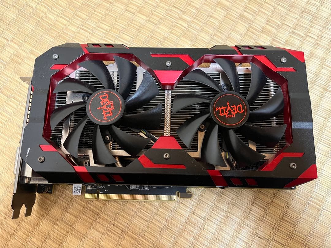 Red Devil Radeon RX580 8GB グラボ Powercolor Radeon RX 580 8GB Red