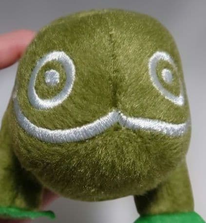 カメレオン ぬいぐるみ SUSE Novell レア 希少