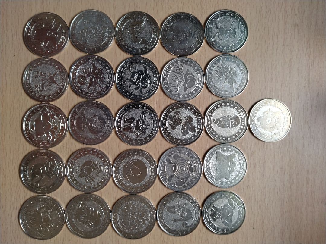 ポケモン メダル 希少 ポケモン メダルコイン 256枚セット 明治