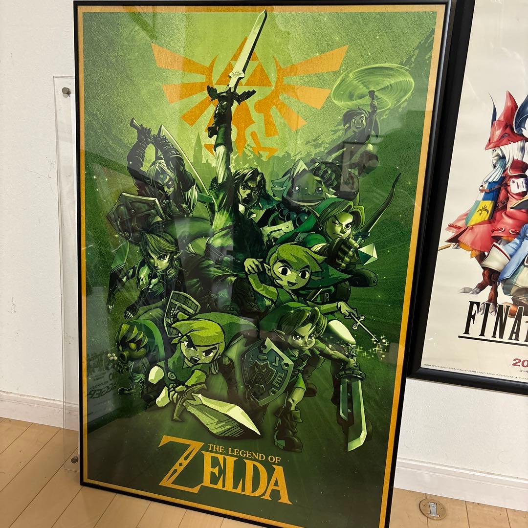 非売品】任天堂 ゼルダの伝説 歴代リンク 鬼神リンク B2 サイズ ポスター