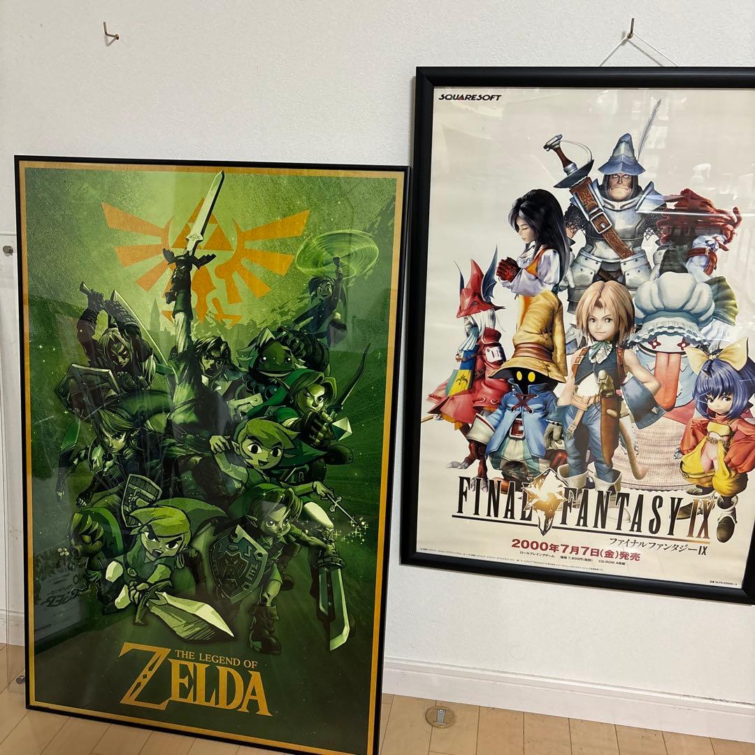 非売品】任天堂 ゼルダの伝説 歴代リンク 鬼神リンク B2 サイズ ポスター