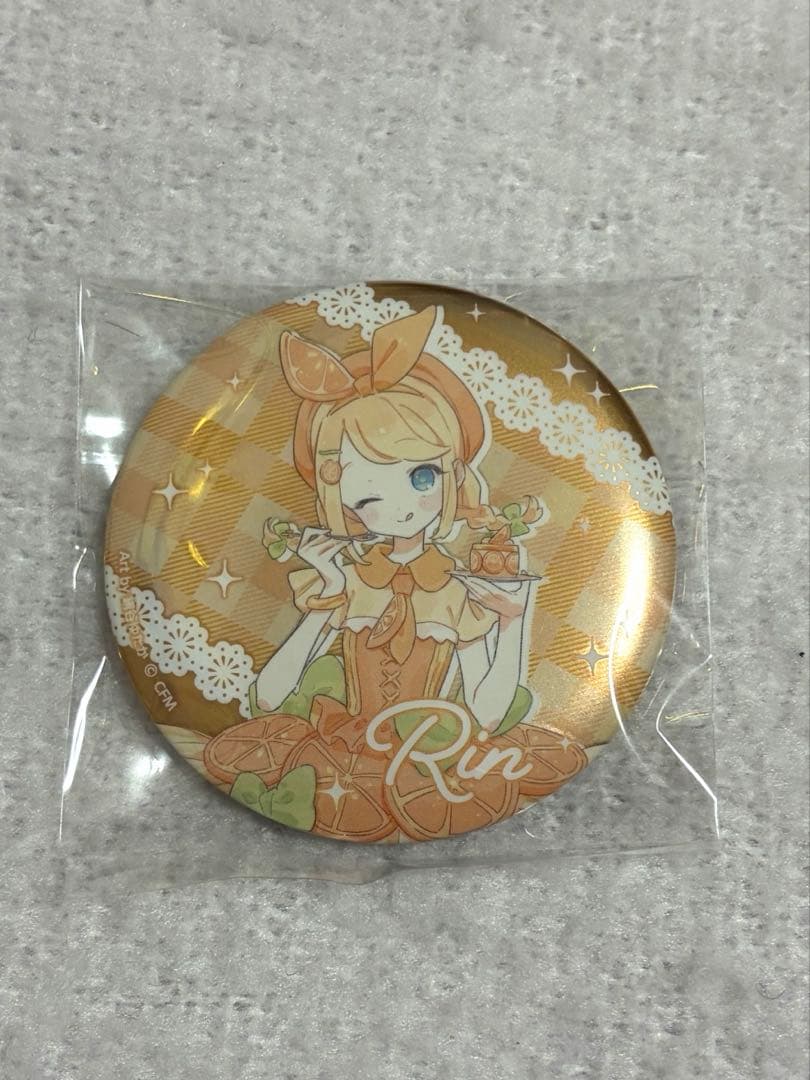 39culture 2023 大きめメタリック缶バッジ スイーツ 鏡音リン - メルカリ