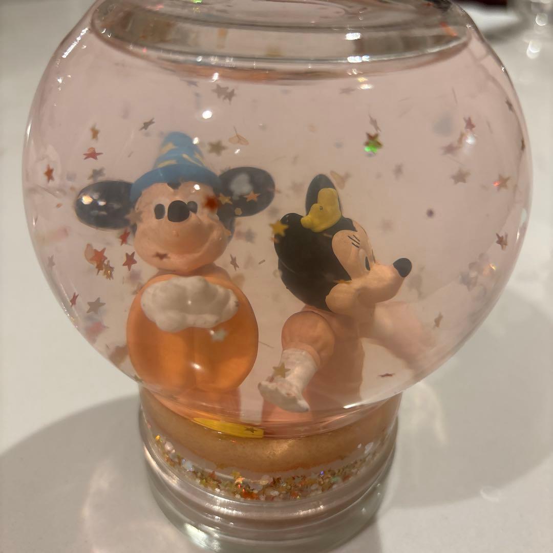 クリスマス ミッキーマウス ミニーマウス スノードーム 手作り