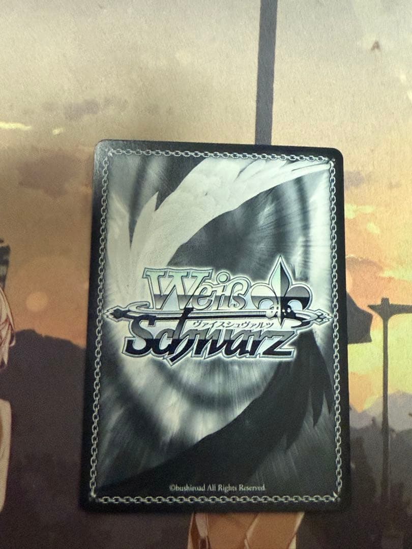 アイマス ヴァイスシュヴァルツ　バス・タイムの気分で　大崎甜花　SSP サイン