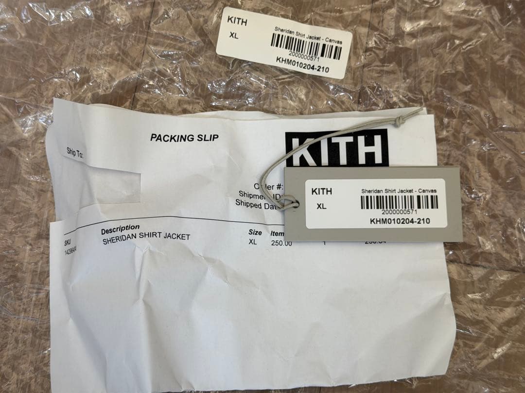 Kith☆22FW☆Sheridan Shirt Jacket☆XL☆シャツ