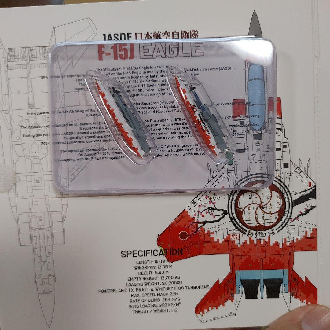 JCW 航空自衛隊第305飛行隊 40周年記念塗装F-15J 1/144 金属