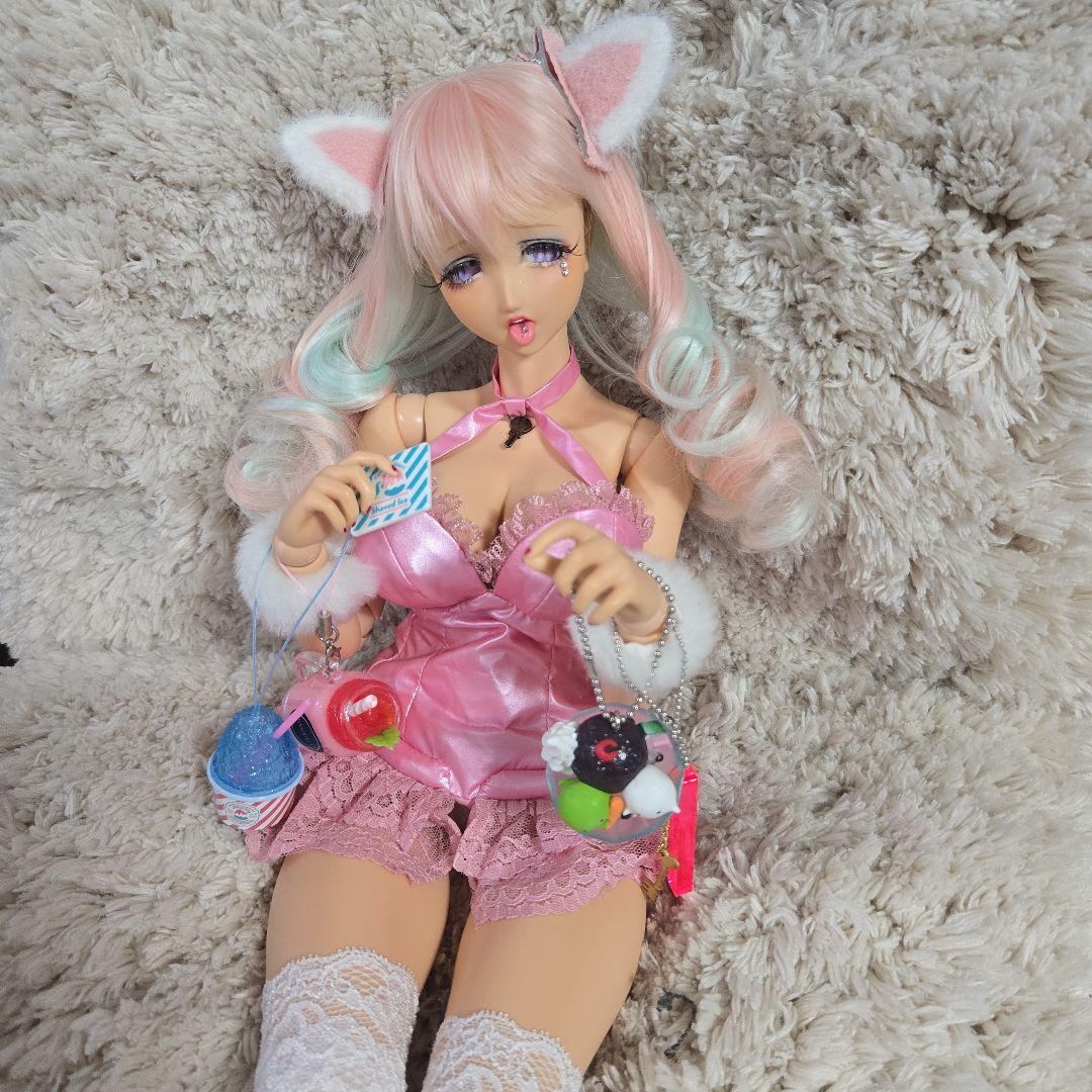 angel philia 褐色ヘッドType-K 胸Type-G 外皮ボディパーツ Type-L 上腕・下腕セット ホワイティ Soft Skin