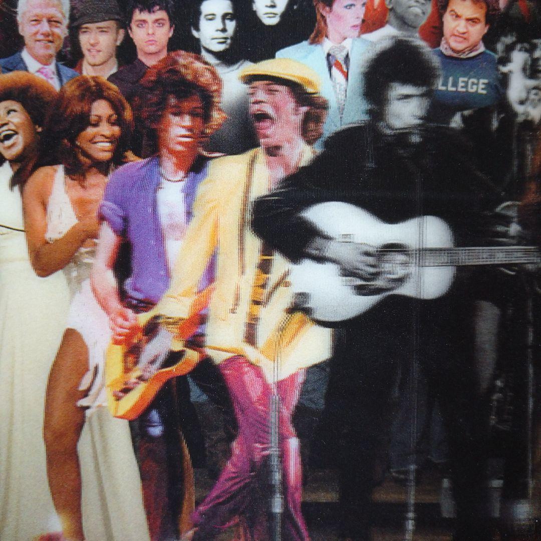 レア「ローリング・ストーン」の1000号記念号の表紙(ホログラム) 額装