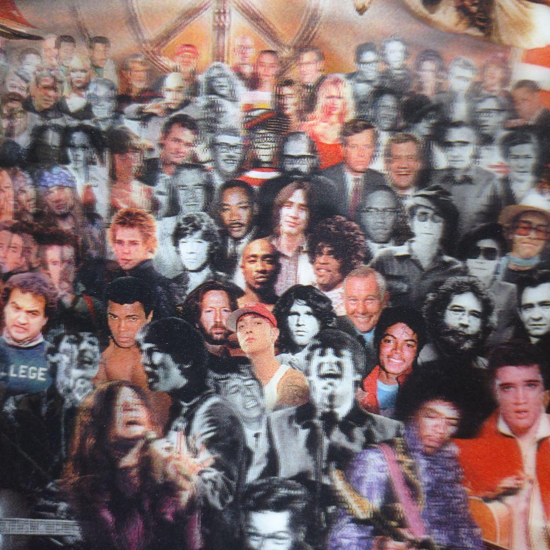 レア「ローリング・ストーン」の1000号記念号の表紙(ホログラム) 額装