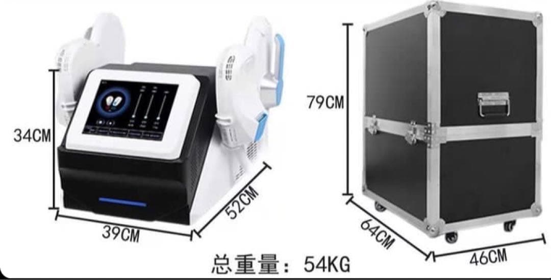 大人気電磁パルスと脂肪冷却が1台にセット！